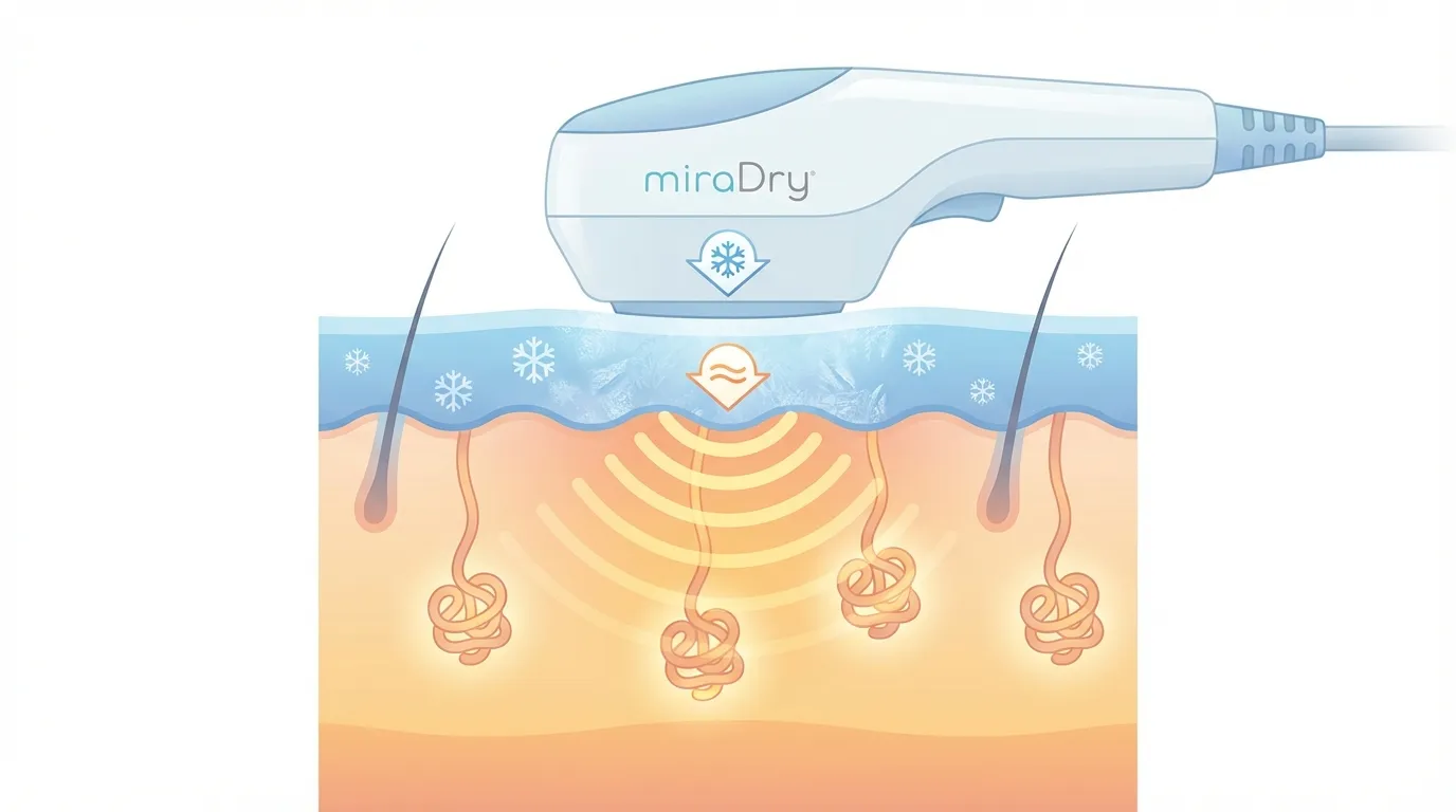 STEP３．照射と同時に冷却